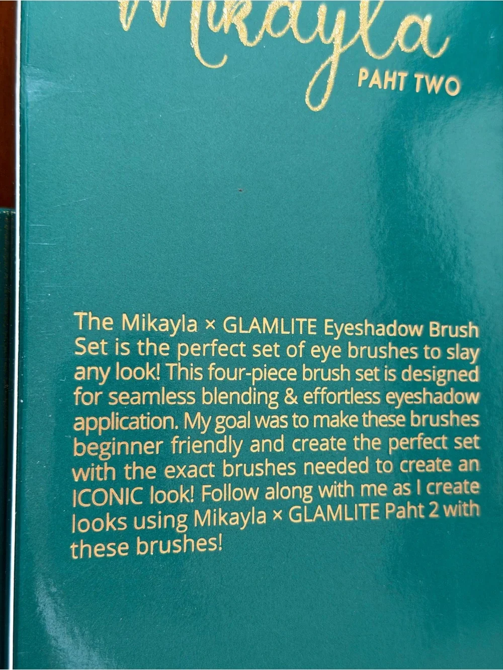 Glamlite new…mikayla paht